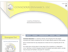 Tablet Screenshot of consciousdynamicsllc.com